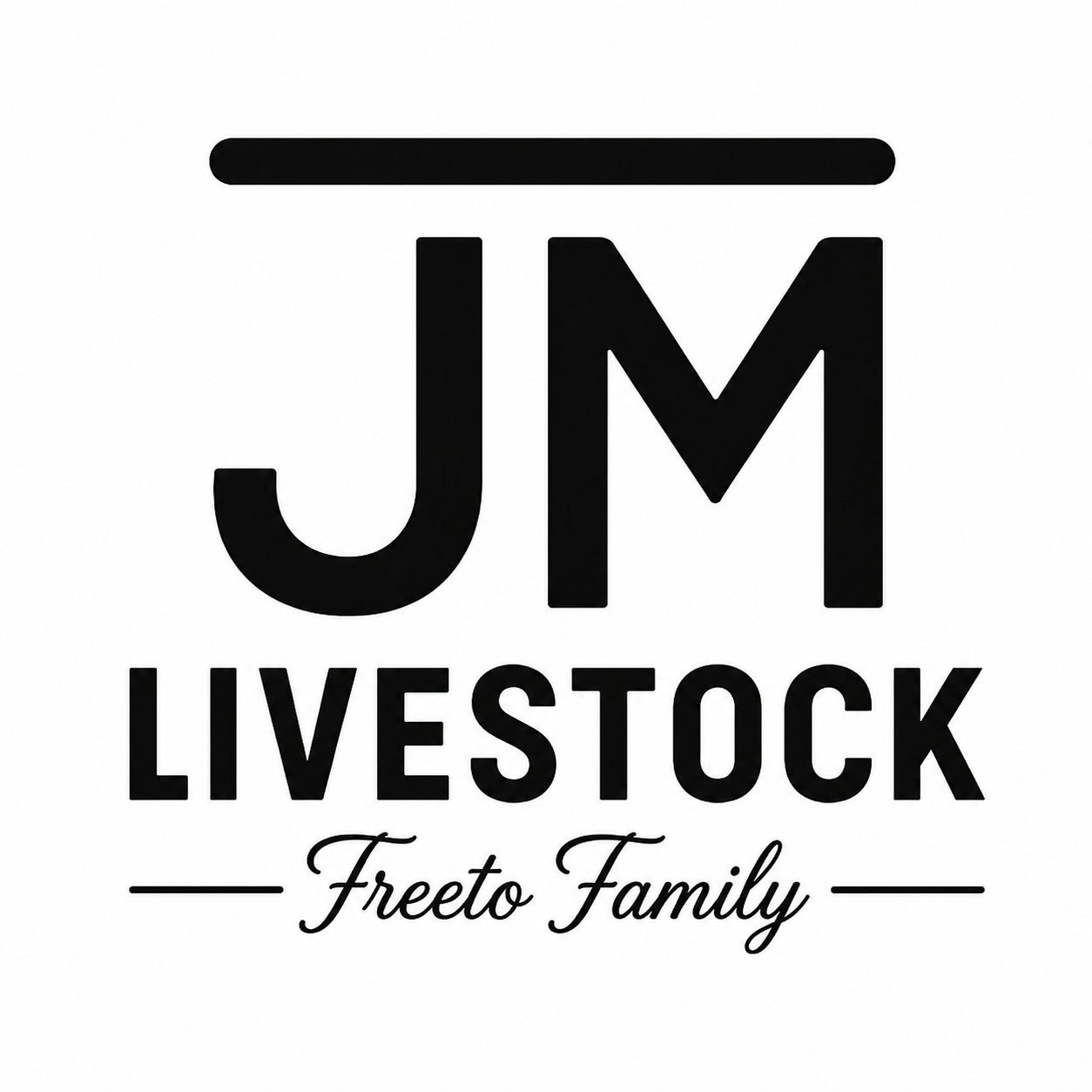 Bar JM Livestock — Freeto Family logo